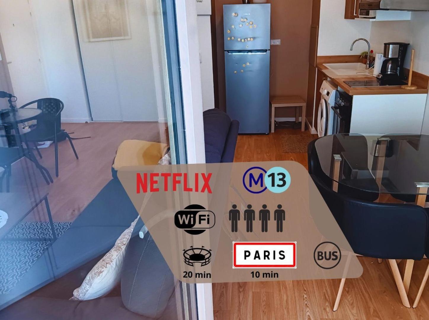 Destiny Appart' Paris -Beauvais-Orly- Podcasts- Stade De France Stains Ngoại thất bức ảnh